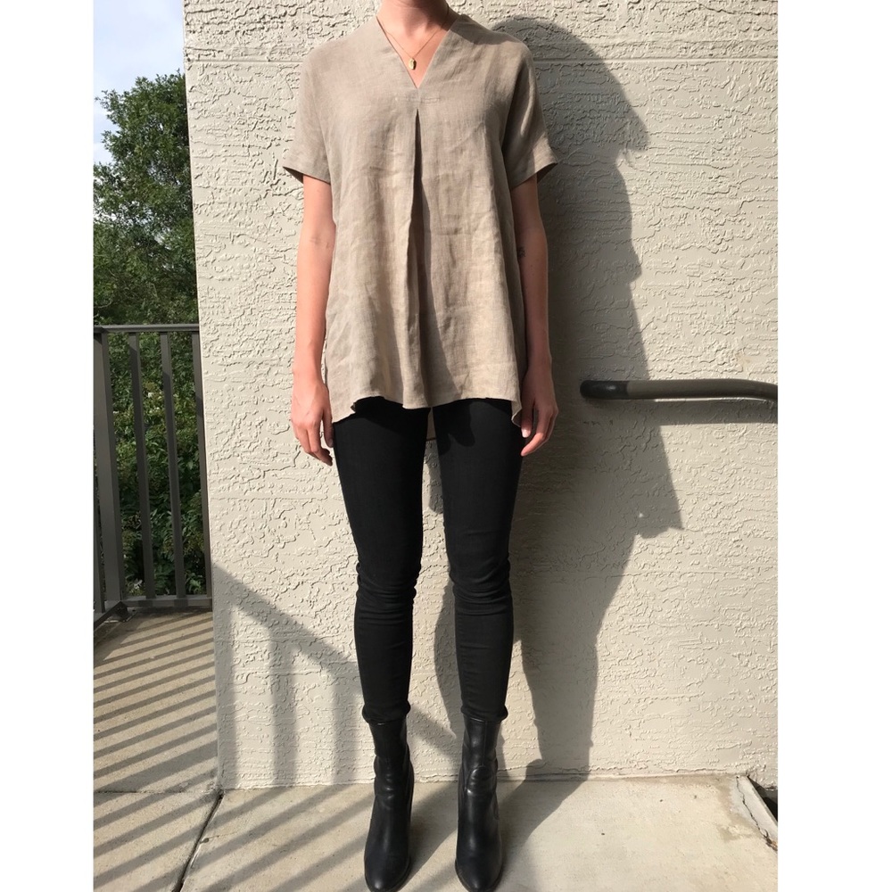 Linen Lafayette 148 Tunic